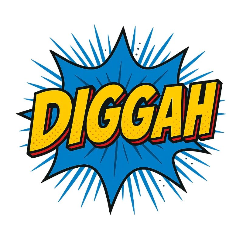 Comic-Style Dugout Schlagtext