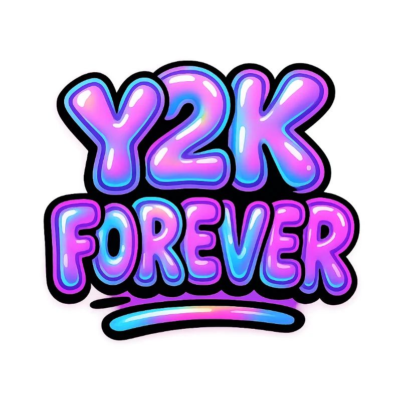 Y2K Forever Neon Design