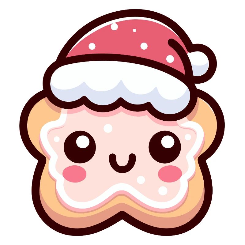 Skurrile Weihnachtsplätzchen-Figur