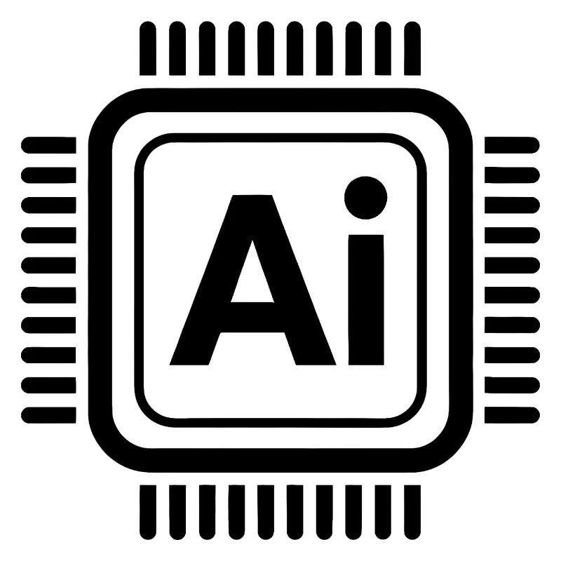 KI-Chip - Cooles Technologie-Design