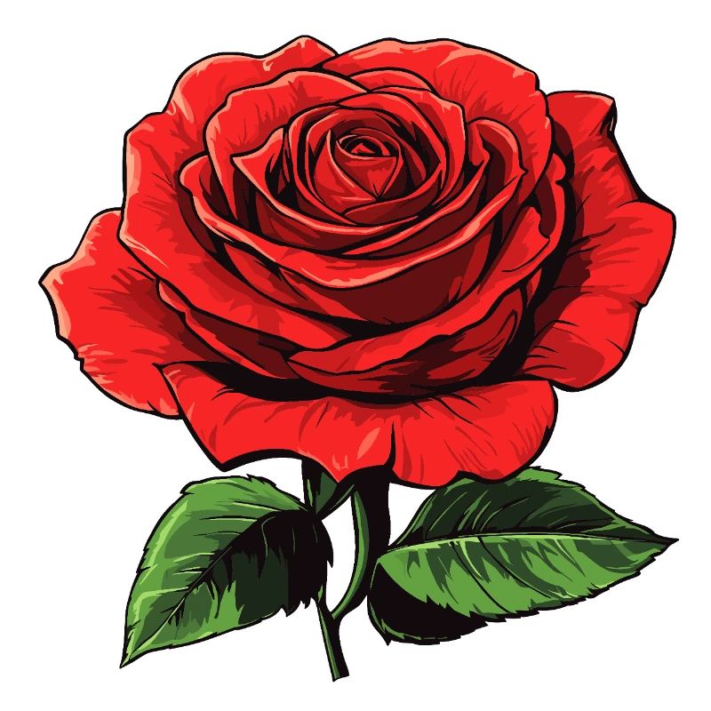 rote blume - rose