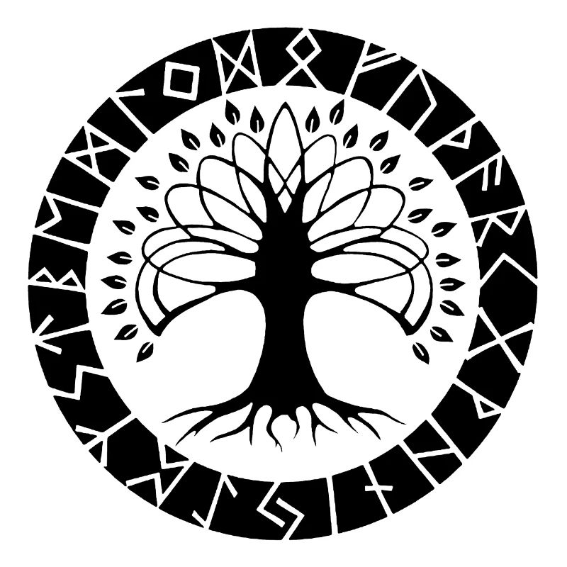Schwarzer Runenbaum