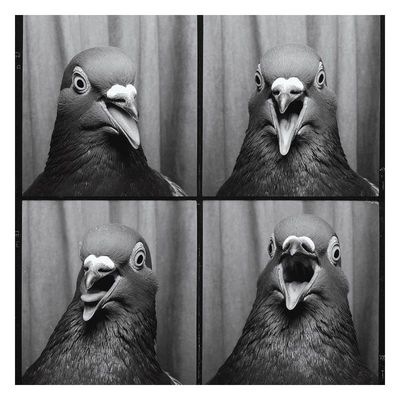 Funny Dove Photo Box
