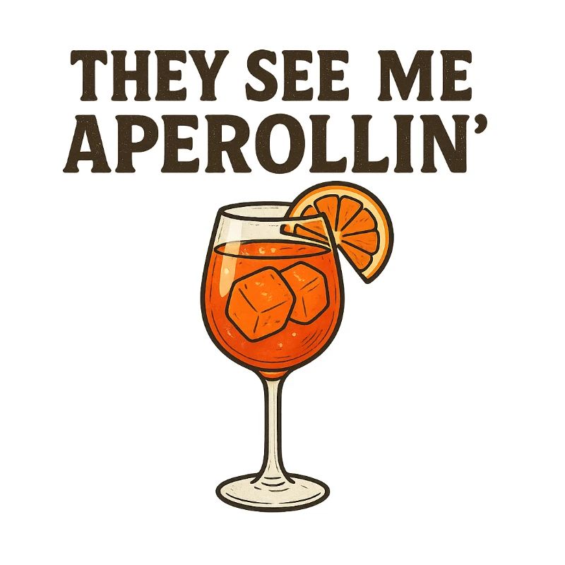 Aperollin Jeu de mots Design