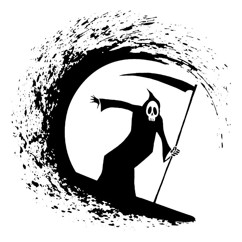 Tod und Surfen