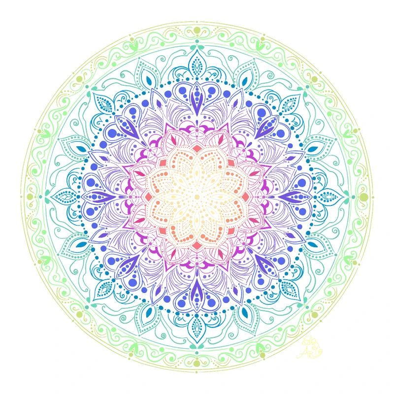 Rainbow Mandala Fusion