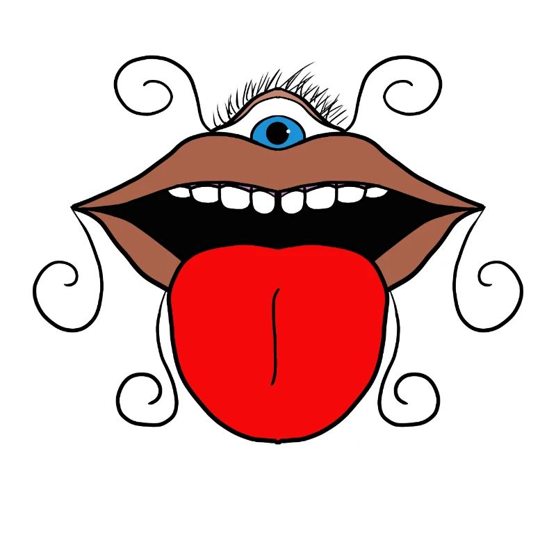 Bouche & Œil psychédélique