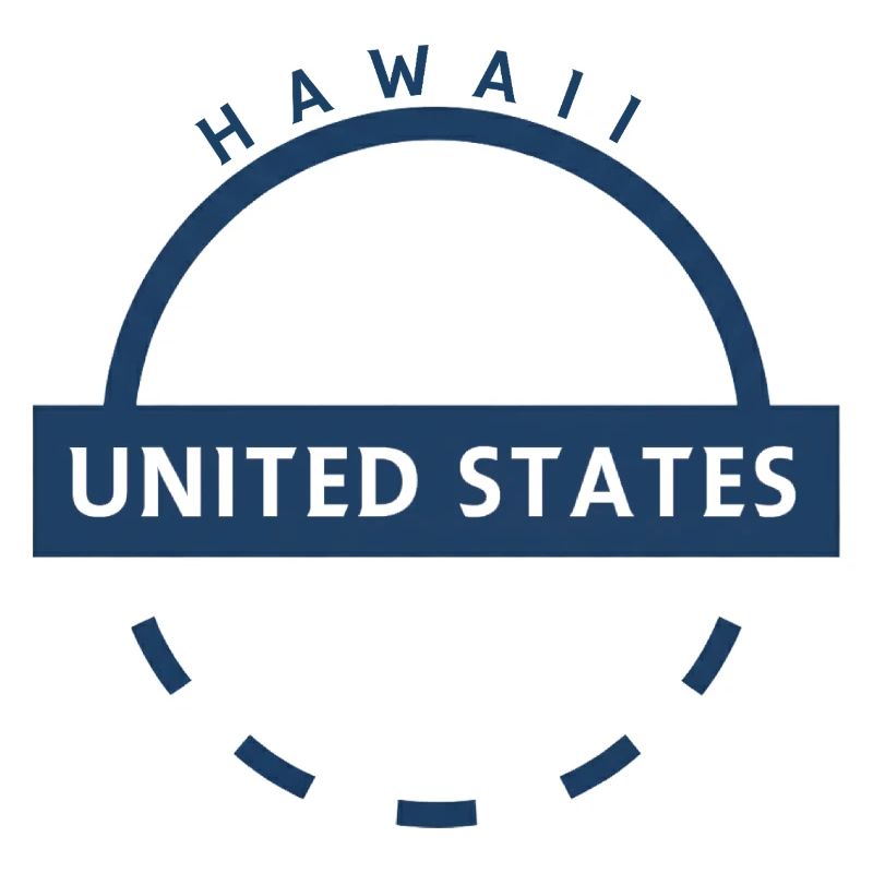 Hawaii USA Emblem