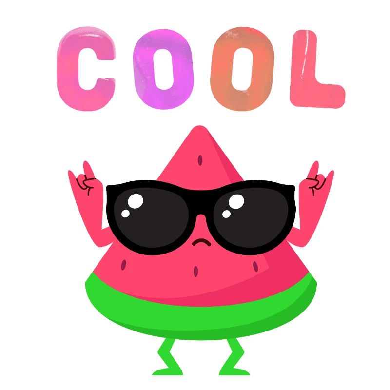 Héros de la pastèque dans des verres