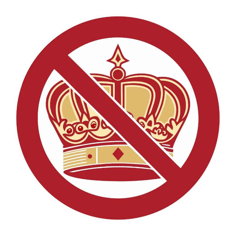 Pas de rois Pas de rois avec une couronne royale
