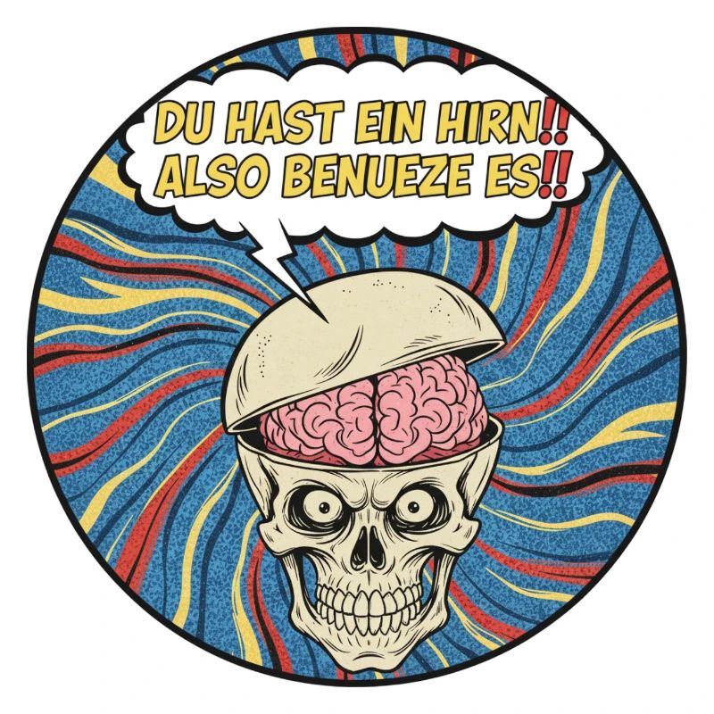 Psychedelic Skull Joke
