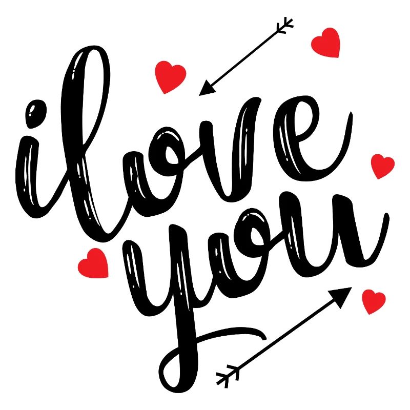 I Love You Declaration Romantic Love Passion