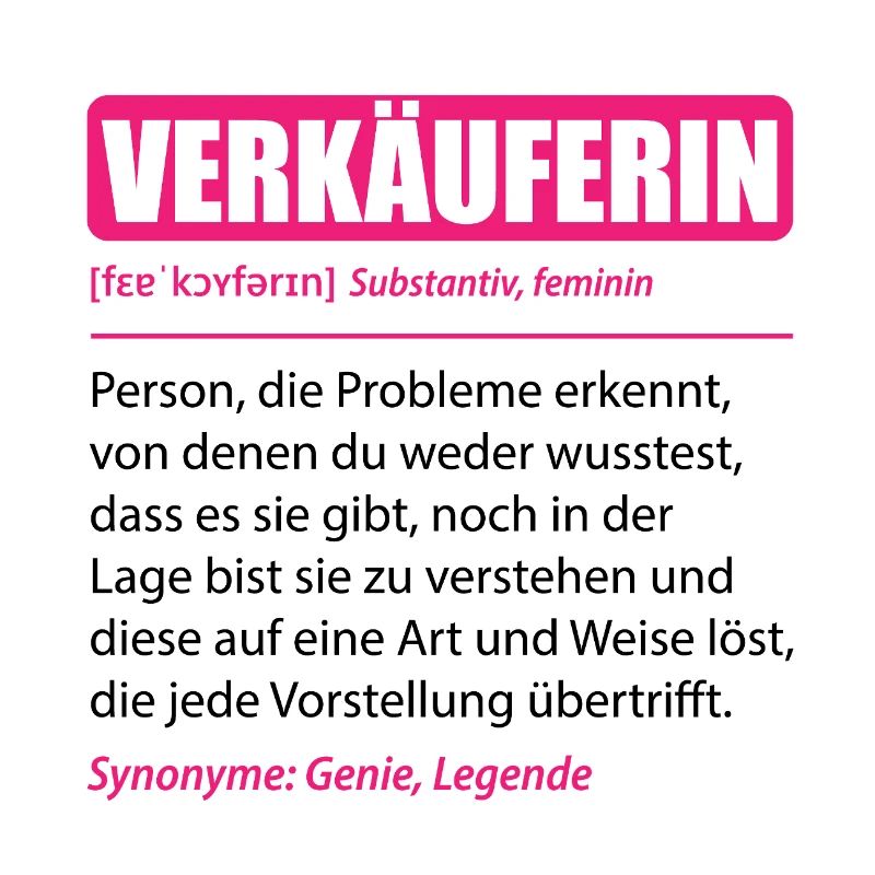Verkäuferin Definition Lustig Einzelhandel Beruf