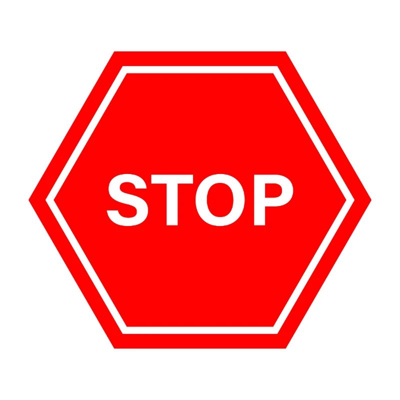 Stop sign