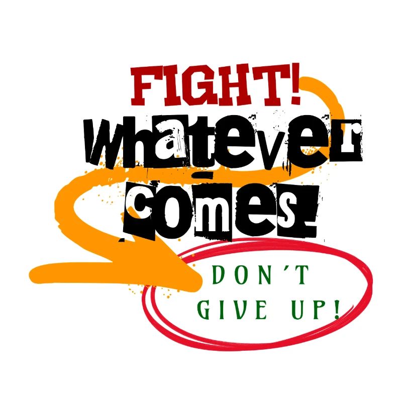 COMBATTEZ ! N’abandonne pas - Citation de motivation - Mentalité