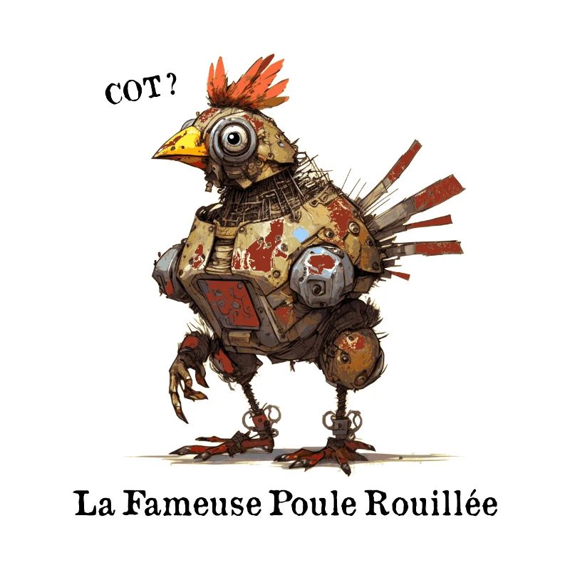 DIE BERÜHMTE ROSTIGE HUHN!