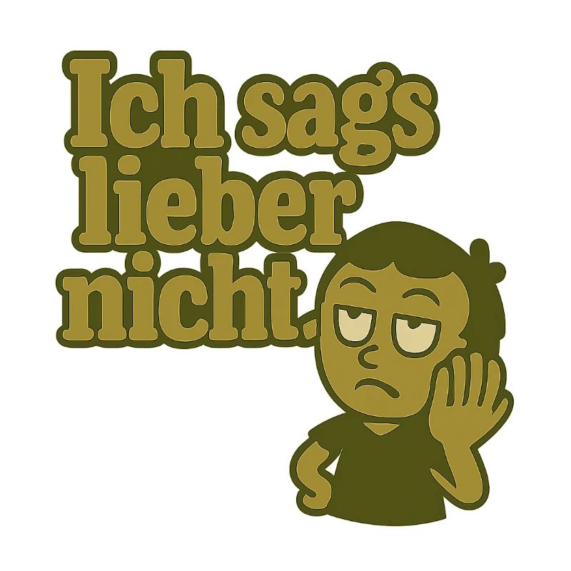Ich sags lieber nicht Cartoon