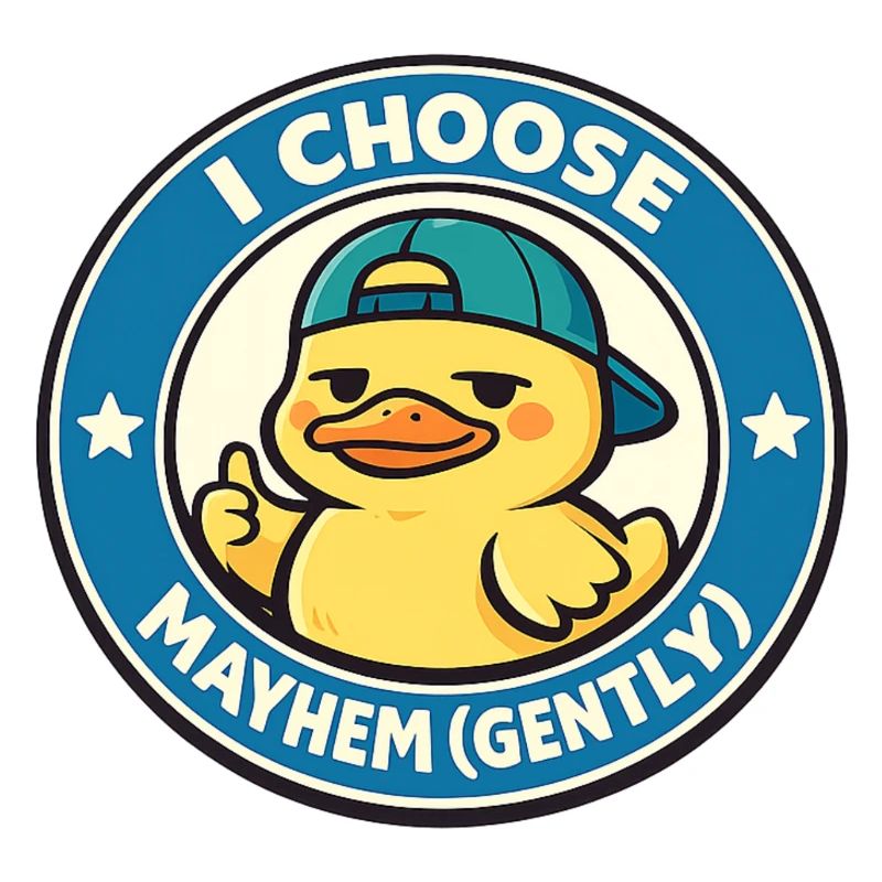 Ich wähle Chaos sanft Ente