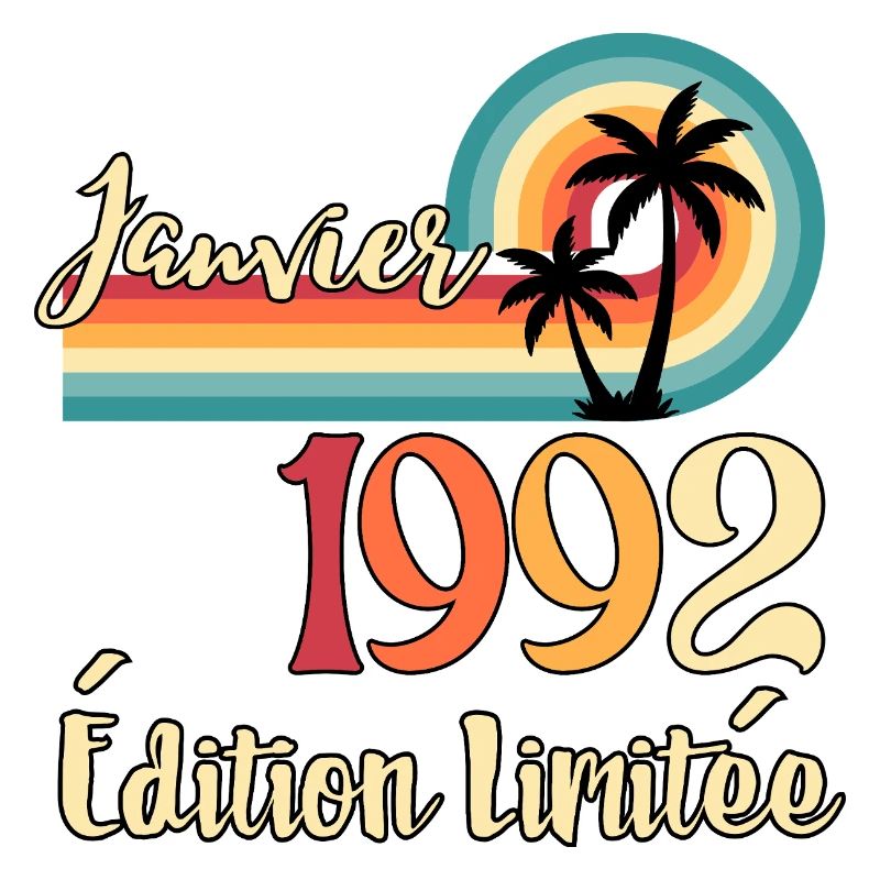 Janvier 1992 – Édition limitée rétro