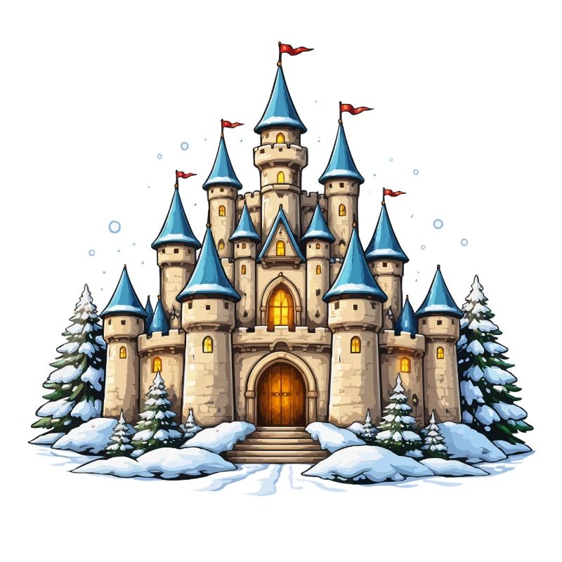 Winter Castle Fantasy