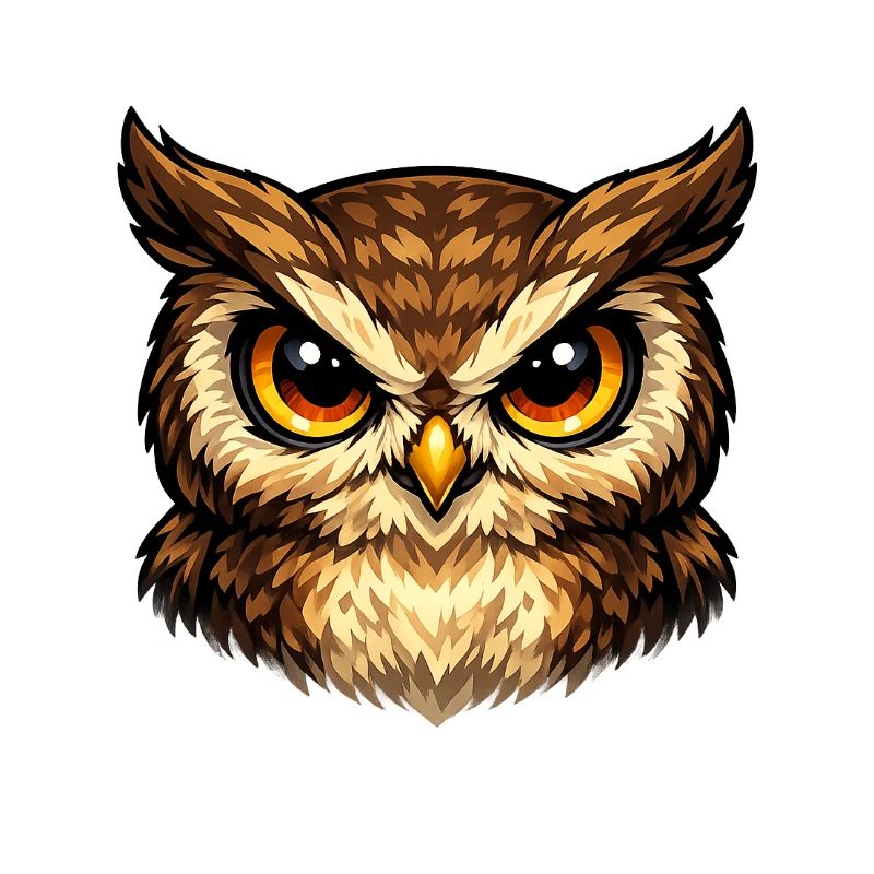Hibou féroce nocturne