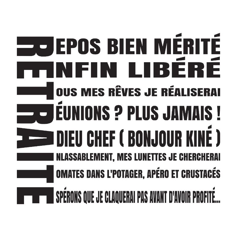 RETRAITE (texte noir)