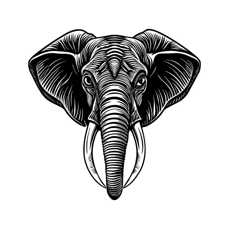 Tête d’éléphant
