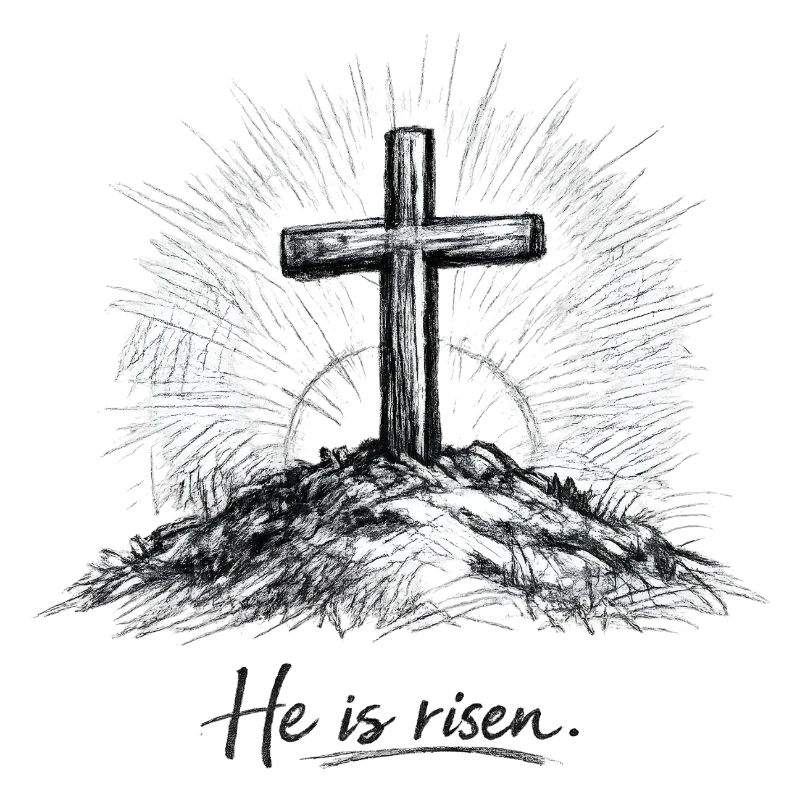 Christian Design - Jesus Cross Easter