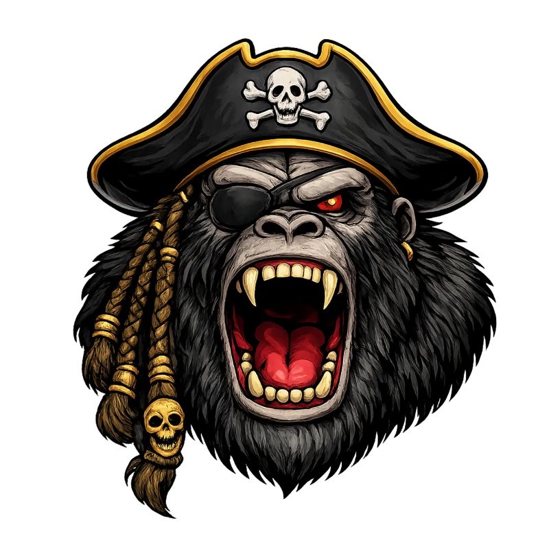 Pirate Gorilla Captain