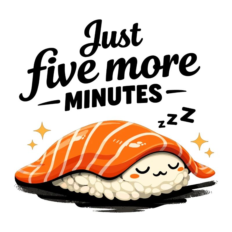 Sleeping Sushi – Encore 5 minutes de design rétro