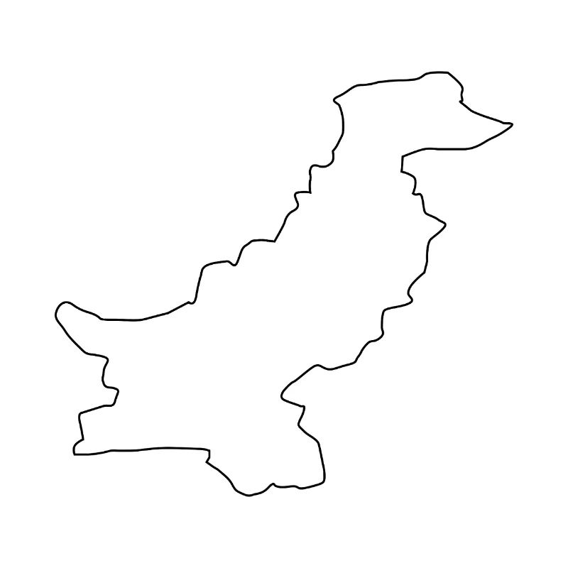 Pakistan map