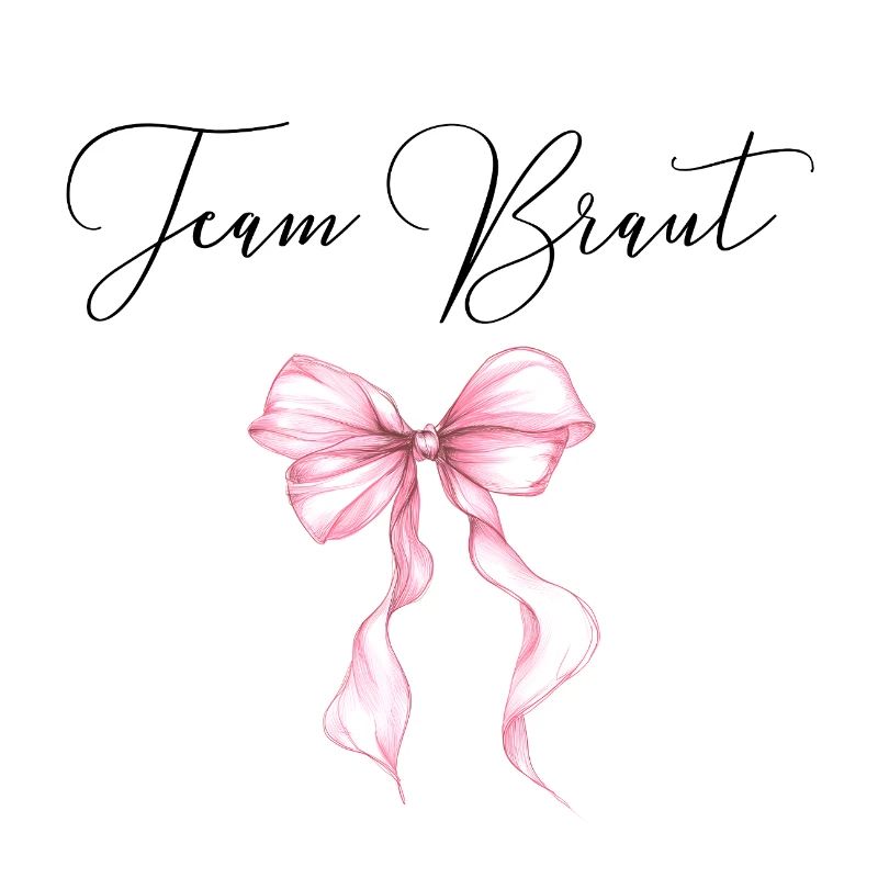 Équipe Mariée ! Ruban rose