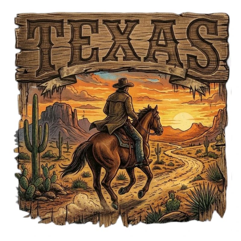 Texan Sunset Rider