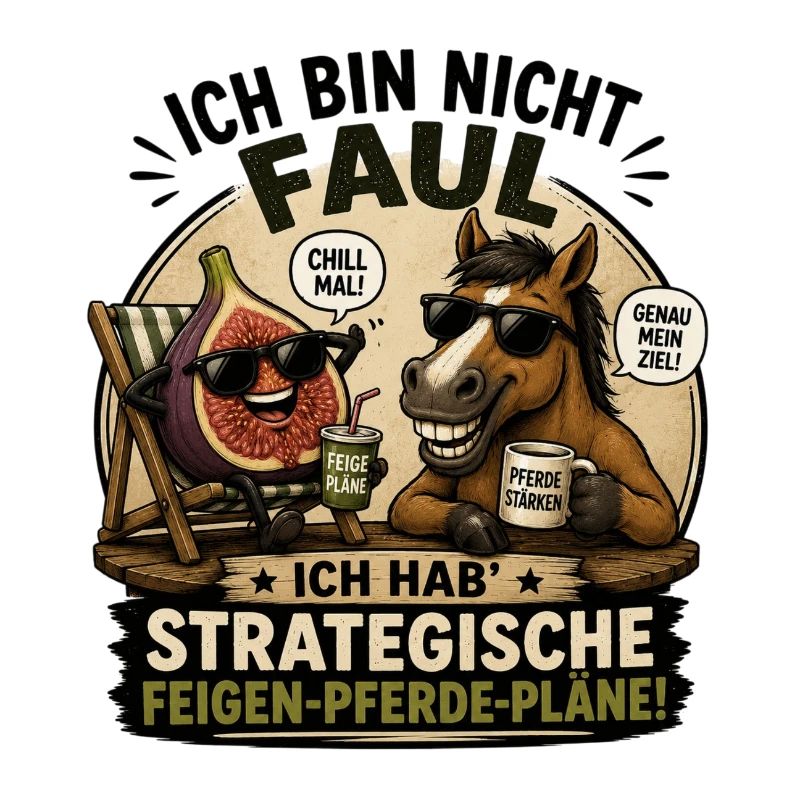 Strategische Feigen-Pferdepläne