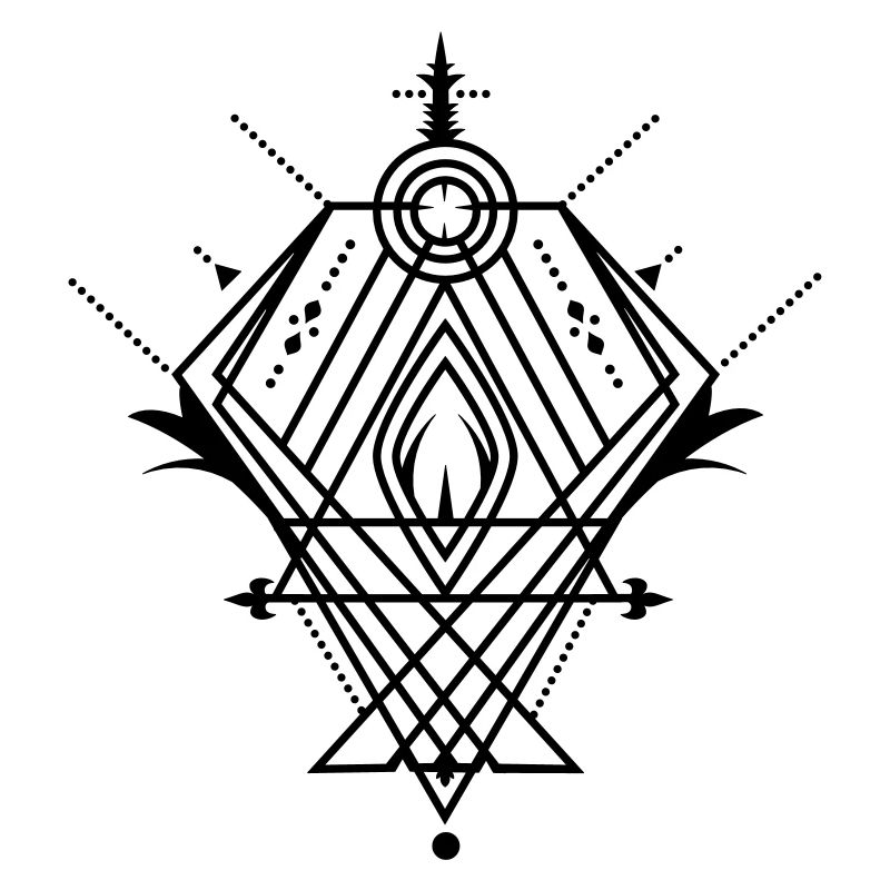 mystisches Ornament