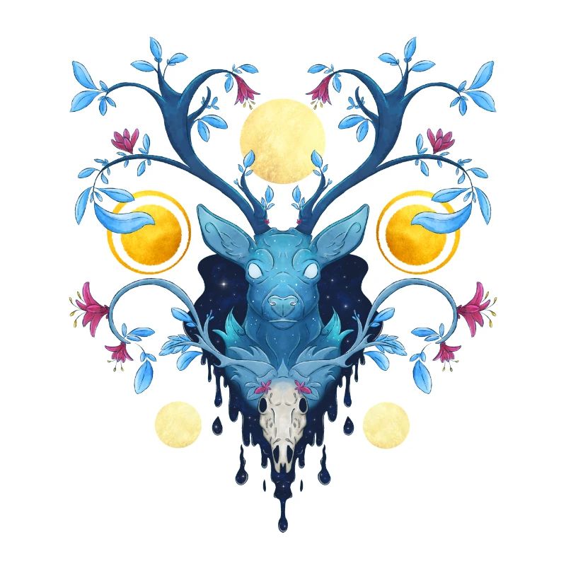 Blue Ink Spirits - Cerf Nocturne et Bois Fleuris 2