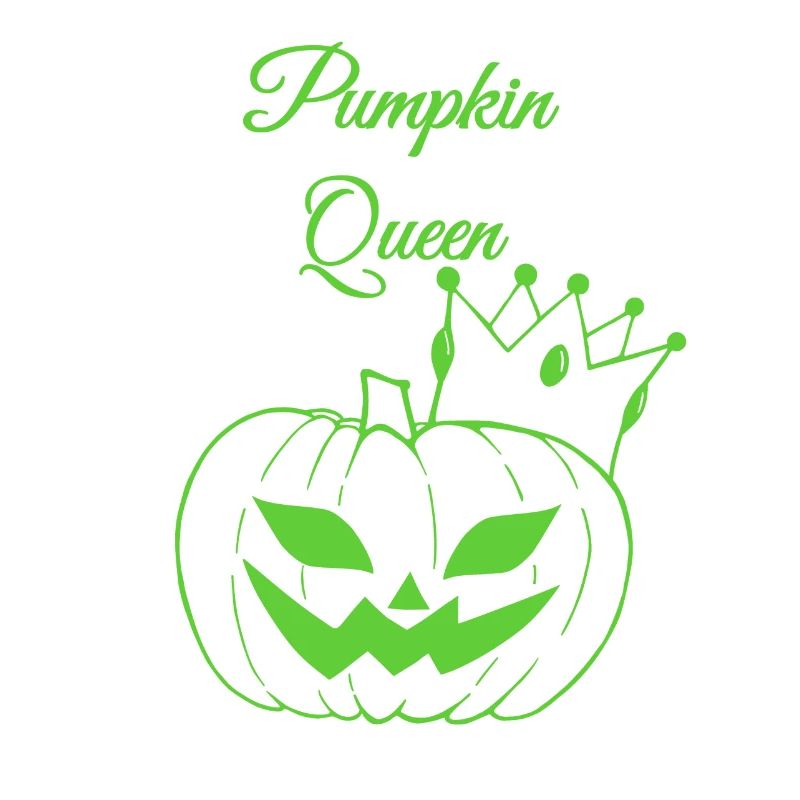 Pumpkin Queen Halloween Design