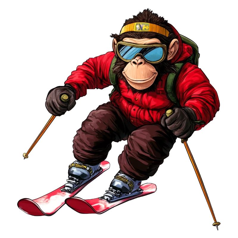 Ski Affe