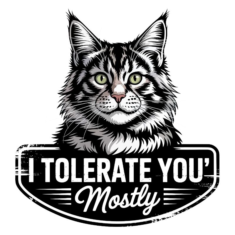 Tolerante Katze