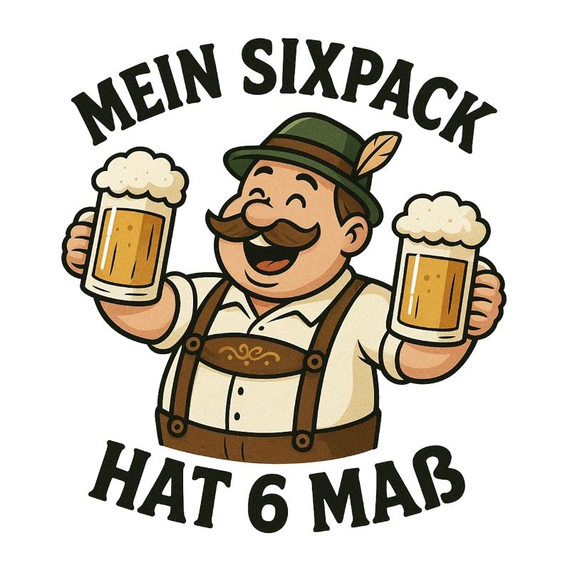 Sixpack 6 Maß Shirt