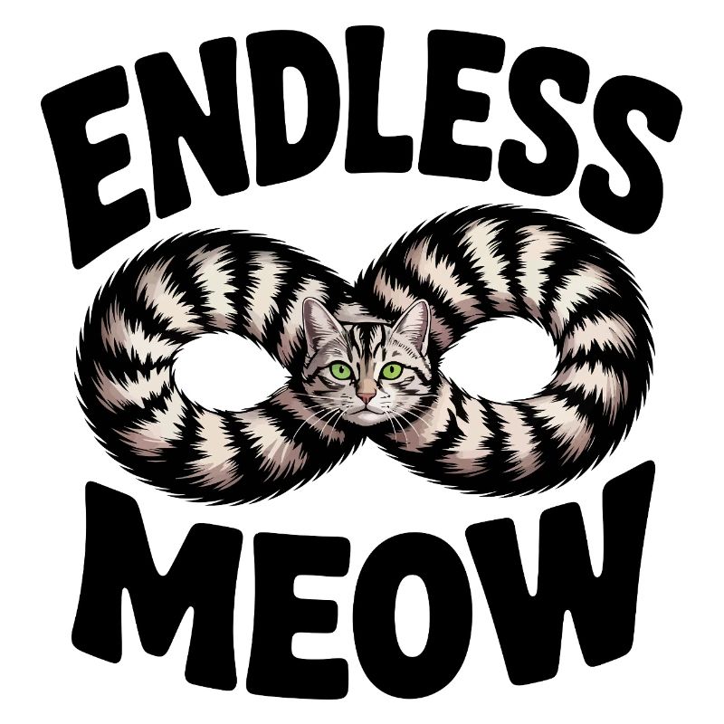 Endlose Miau-Katze