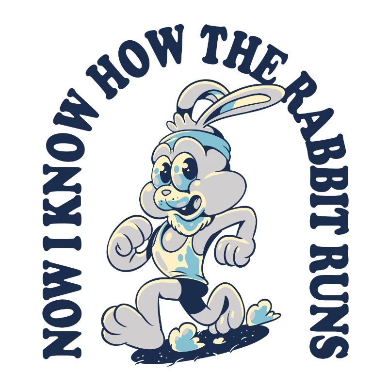 Now I Know How the Rabbit Runs – Denglisch Spruch