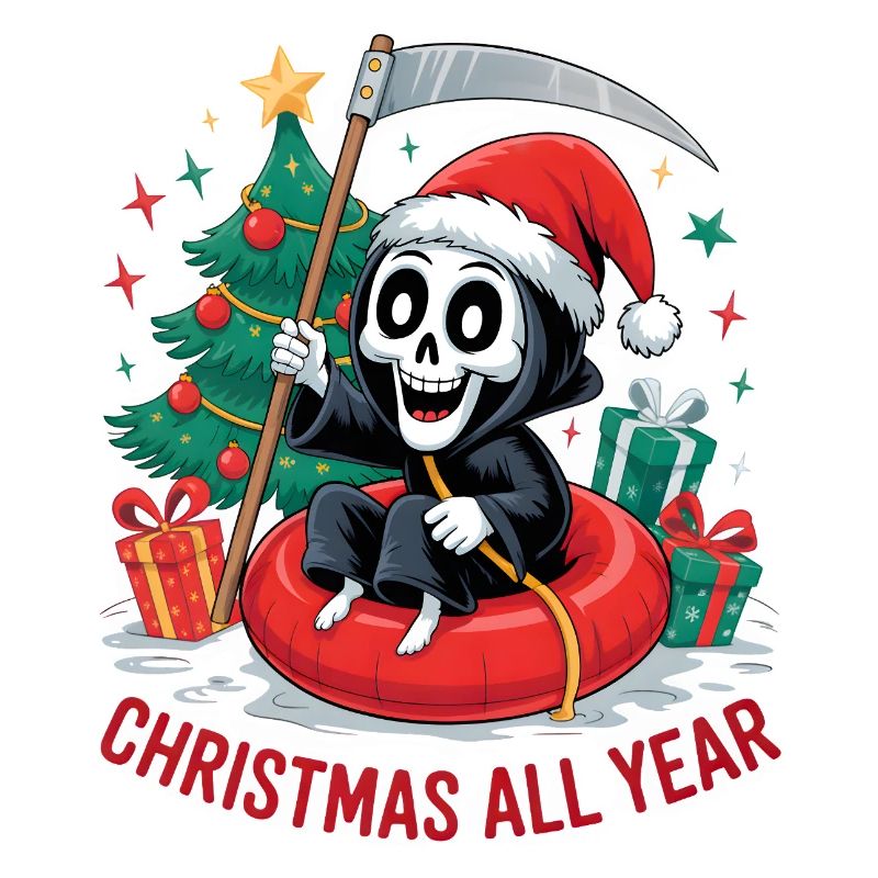 Grim Reaper Weihnachten