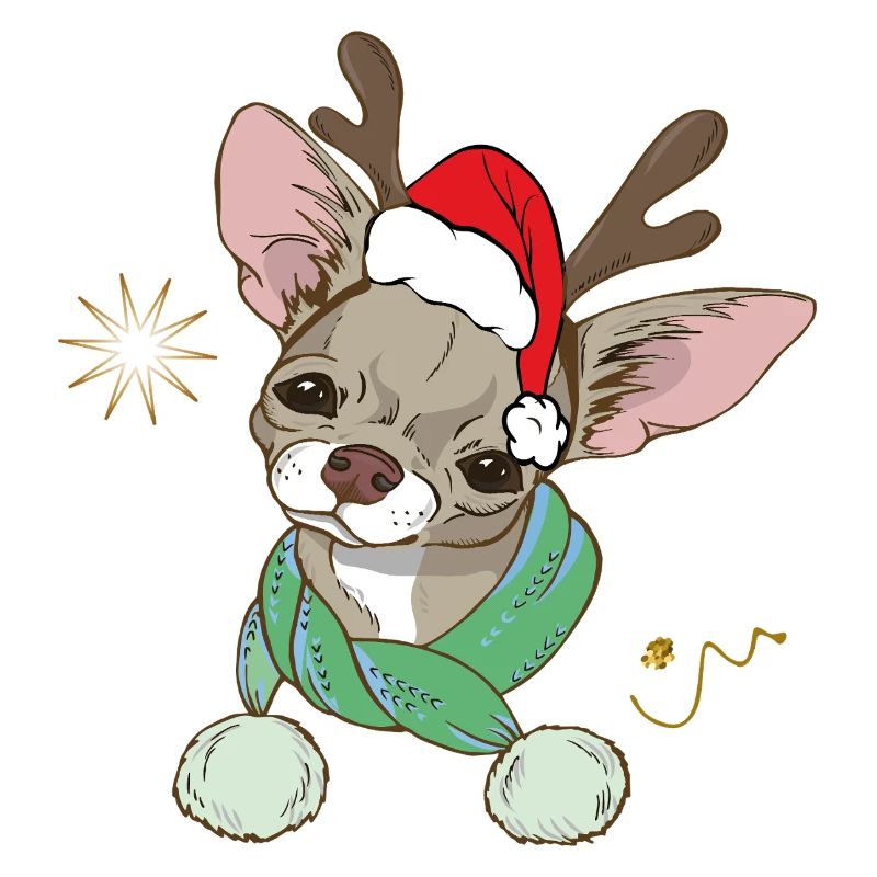 Renne de Noël laid