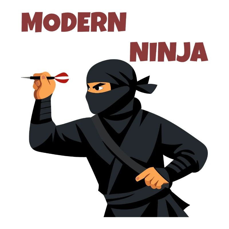 Modern Ninja Darts Throwing Art