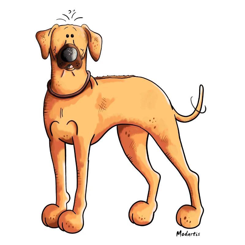 Süßer Rhodesian Ridgeback
