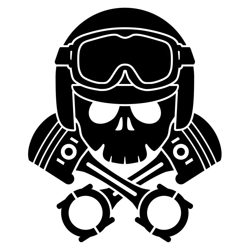 kolben schädel helm