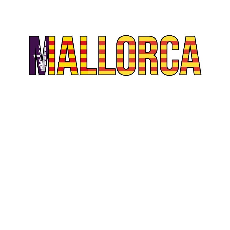Mallorca Stripe Lettering