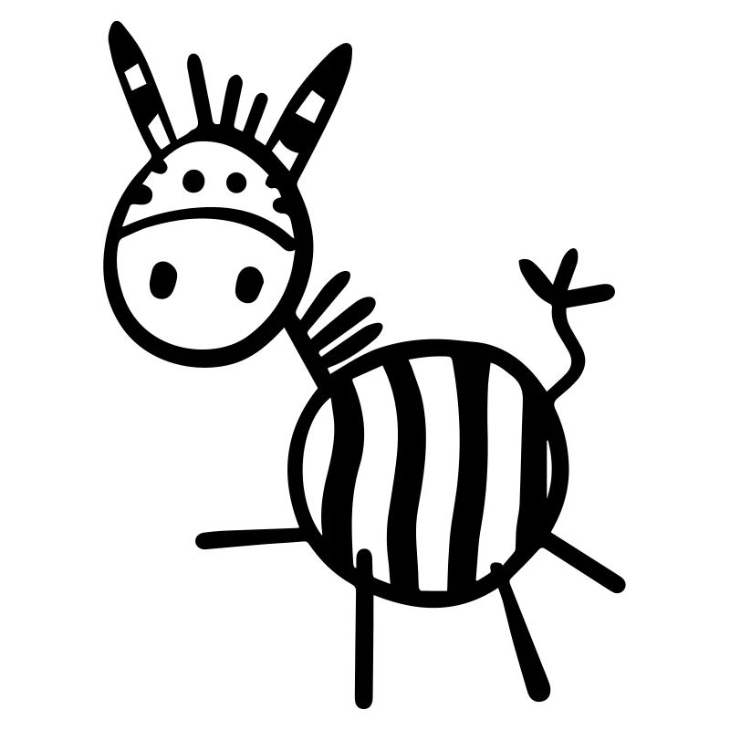 Funny Zebra