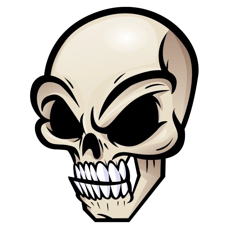 Rebel Skull with Functional Style